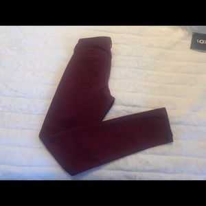 Maroon Hollister Pants